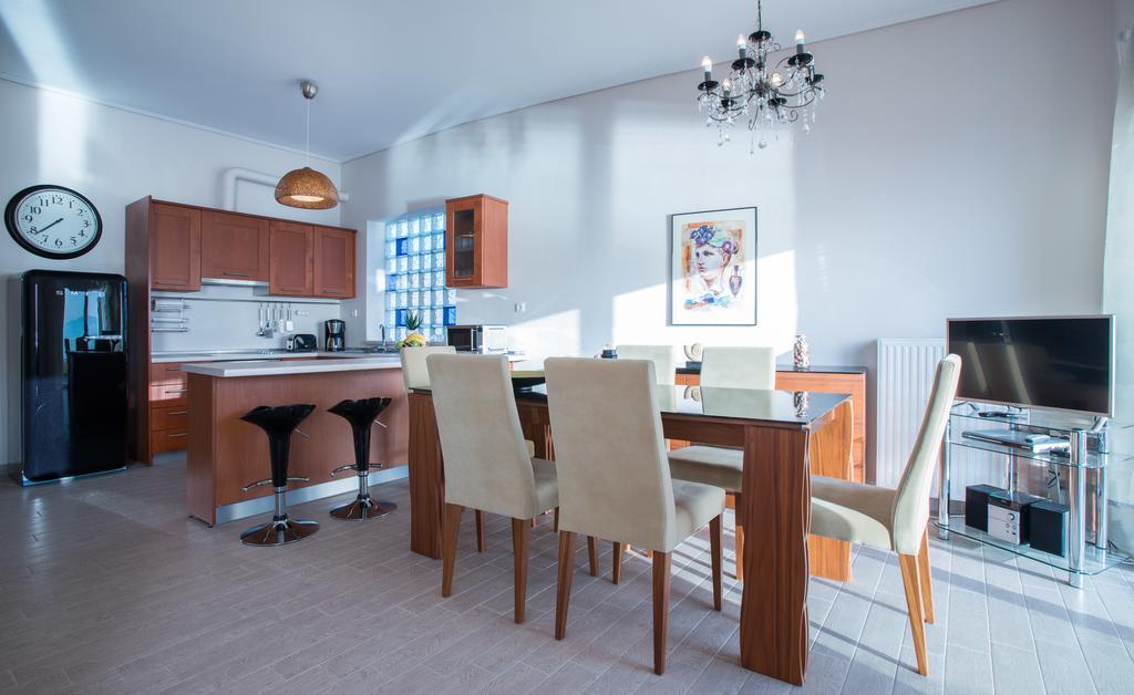 Diamante Beachfront Suites Xylokastro Ngoại thất bức ảnh